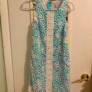 NWOT Lilly Pulitzer Dress in Size 00, In a Pinch Pattern